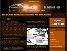 Tablet Screenshot of blindinghid.com